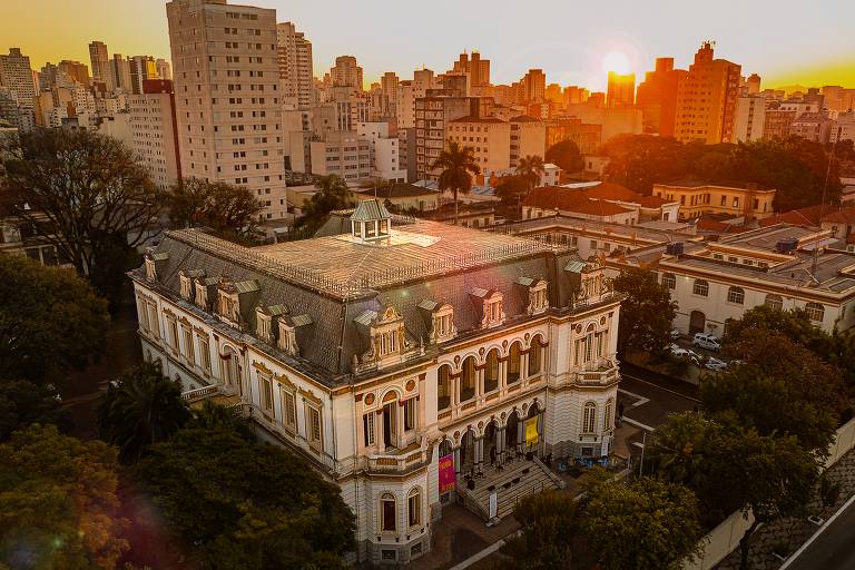 O Palácio dos Campos Elíseos, sede do novo Museu das Favelas, em São Paulo