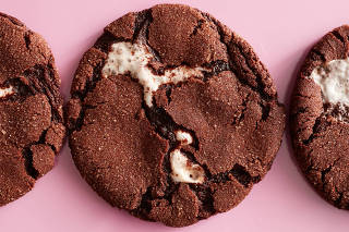 Mexican Hot Chocolate Cookies. Food Stylist: Samantha Seneviratne. (Johnny Miller/The New York Times)