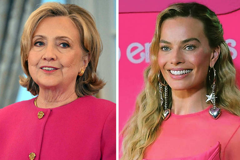 Hillary Clinton manda recado a Margot Robbie e Greta Gerwig, 'esnobadas' no Oscar: 'Seus milhões de fãs te amam'