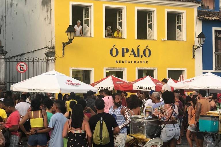 Restaurante Ó Paí, Ó, de Érico Brás, no Pelourinho, em Salvador