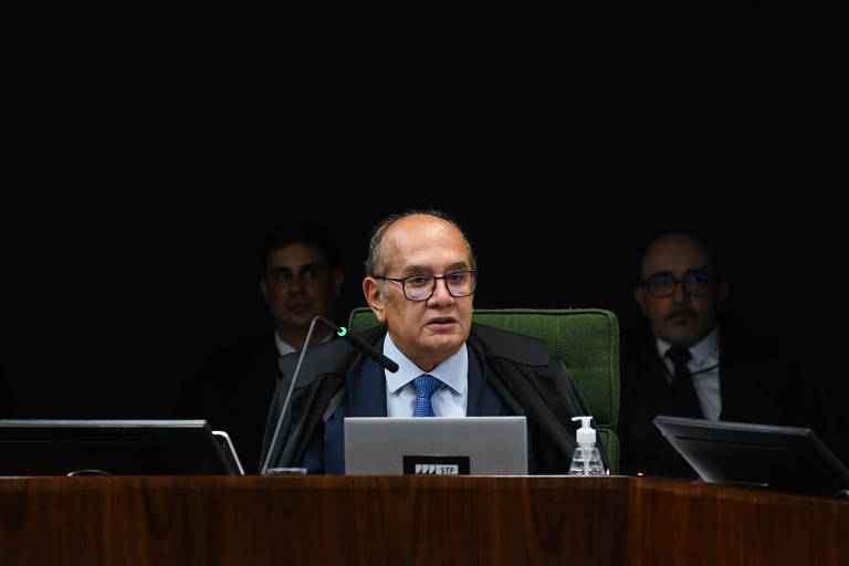 O ministro do STF Gilmar Mendes, assim como Alexandre de Moraes, teria sido alvo da tentativa de atrelá-lo à facção criminosa PCC.