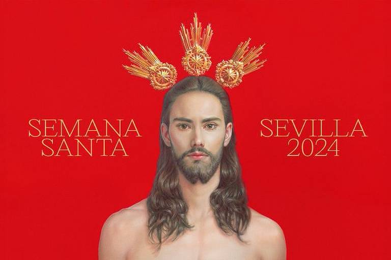 Cristo 'sexy' de cartaz da Semana Santa gera polêmica na Espanha
