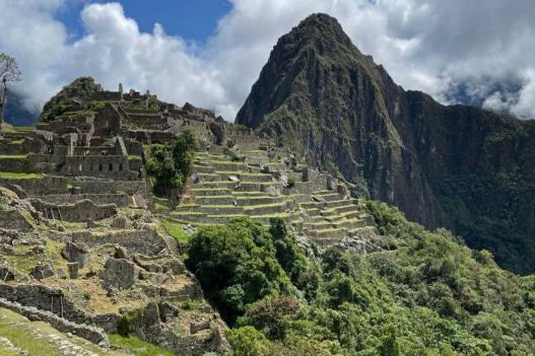 Machu Picchu, no Peru