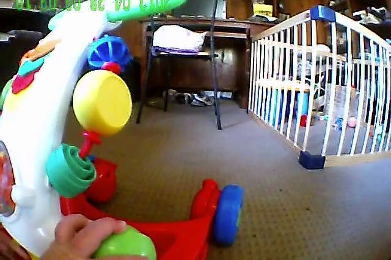 Ponto de vista de um bebê