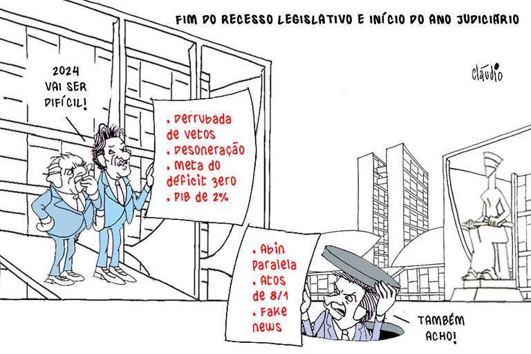A pauta de Lula no Legislativo e a de Bolsonaro no Judiciário