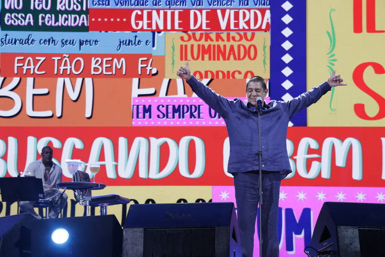 Veja imagens do show de Zeca Pagodinho no Rio