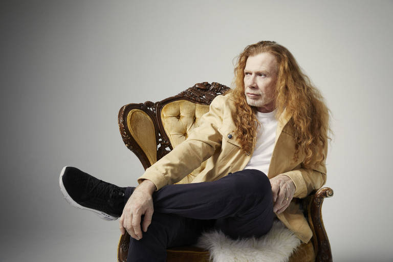 Dave Mustaine, o vocalista da banda de thrash metal Megadeth