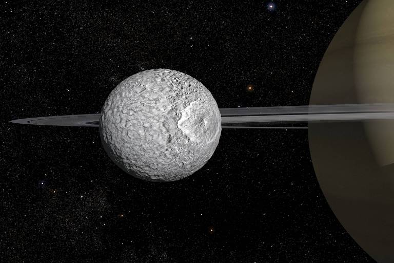 Lua de Saturno abriga oceano propício ao surgimento de vida