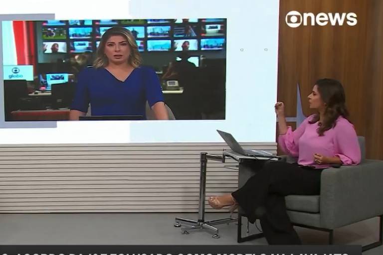 Jornalistas da GloboNews se desentendem ao vivo e web registra 'climão'