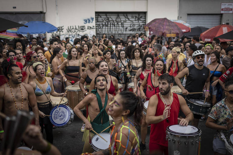 Bloco de Carnaval em São Paulo