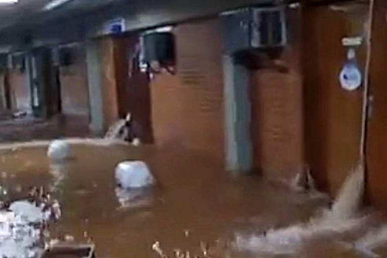 Storm floods building of the UnB Physics Institute – 02/10/2024 – Daily life
