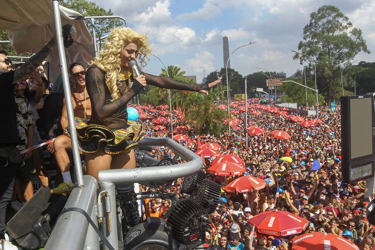 Veja fotos de blocos deste domingo em São Paulo