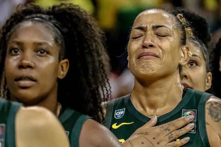 Seleção brasileira feminina de basquete perde da Alemanha e fica fora dos Jogos de Paris