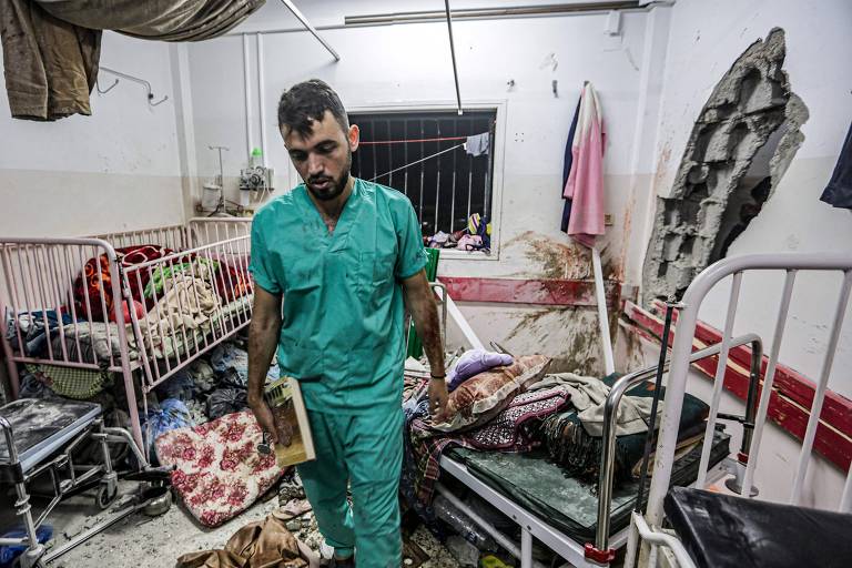 Quatro pessoas morrem após corte de oxigênio em hospital de Gaza invadido por Israel