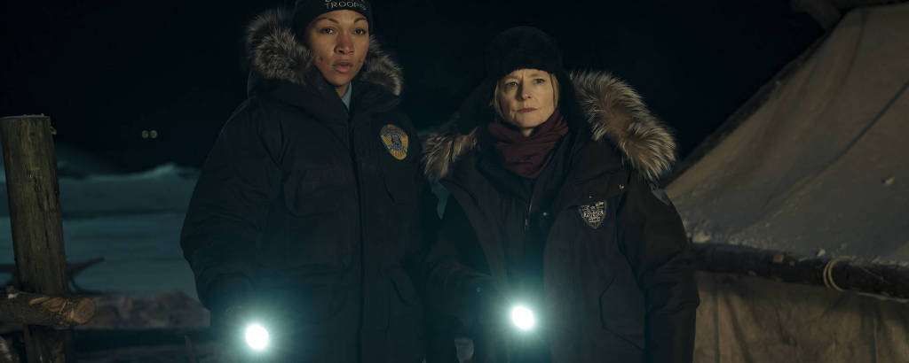 Jodie Foster e Kali Reis em cena da série 