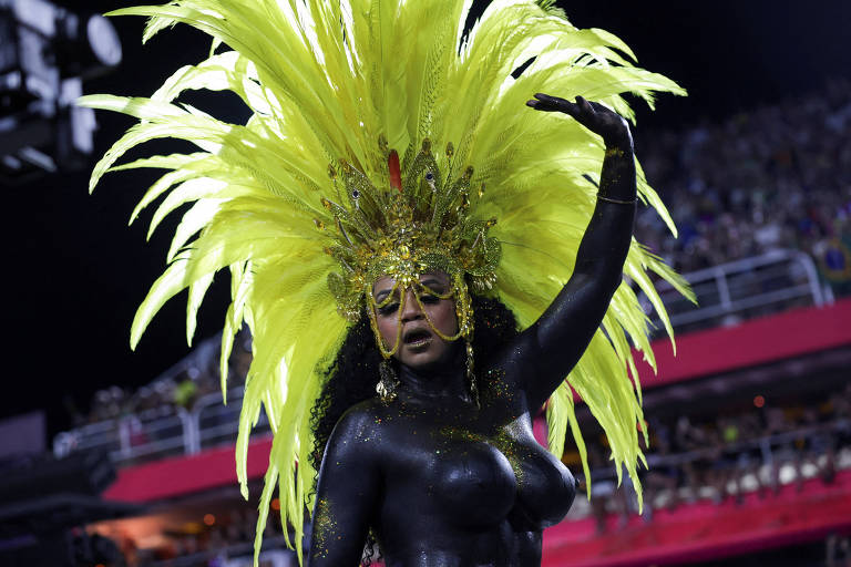 Bianca Monteiro, da Portela, desbanca Paolla Oliveira e é eleita melhor rainha de bateria do Carnaval 2024
