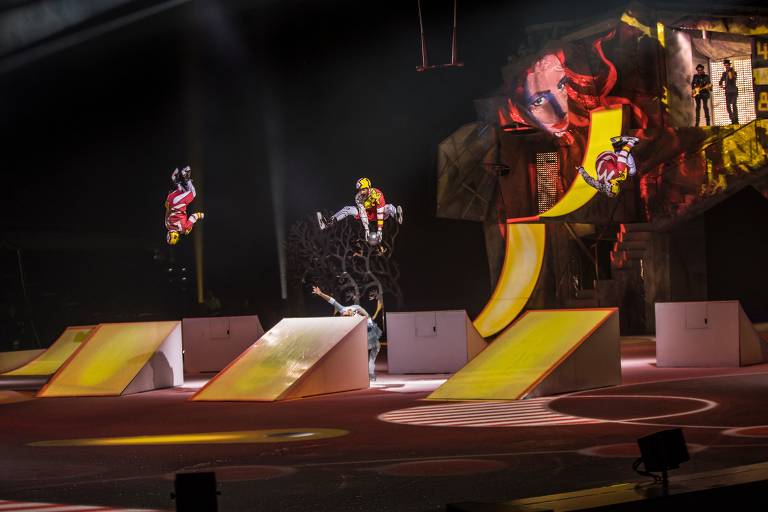 Veja fotos do espetáculo 'Crystal', do Cirque du Soleil
