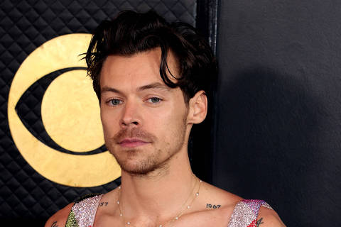 Harry Styles attends the 65th Annual Grammy Awards in Los Angeles, California, U.S., February 5, 2023. REUTERS/David Swanson/File Photo ORG XMIT: FW1