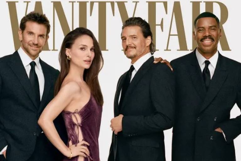 Bradley Cooper, Natalie Portman, Pedro Pascal e Colman Domingo são escolhidos para capa icônica da Vanity Fair