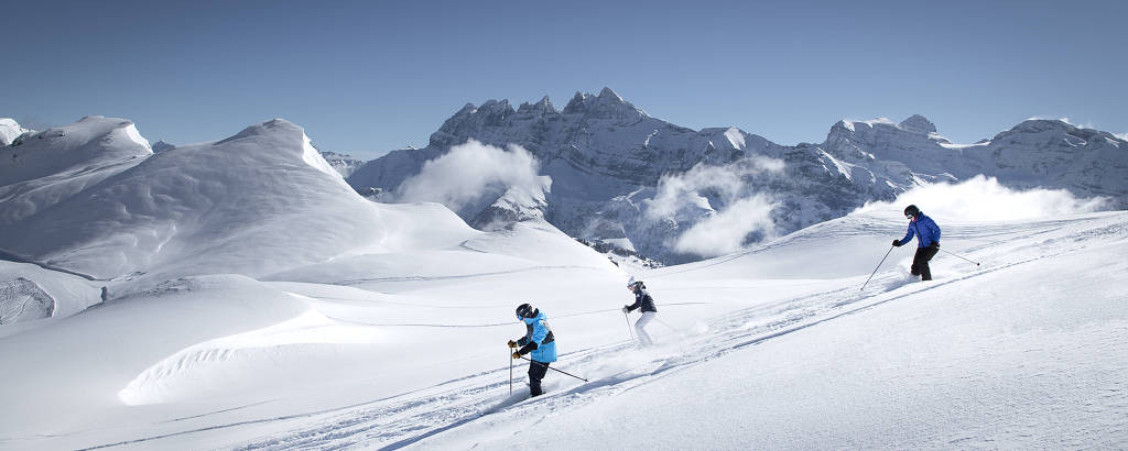 Avoriaz, estação de esqui na região dos alpes franceses