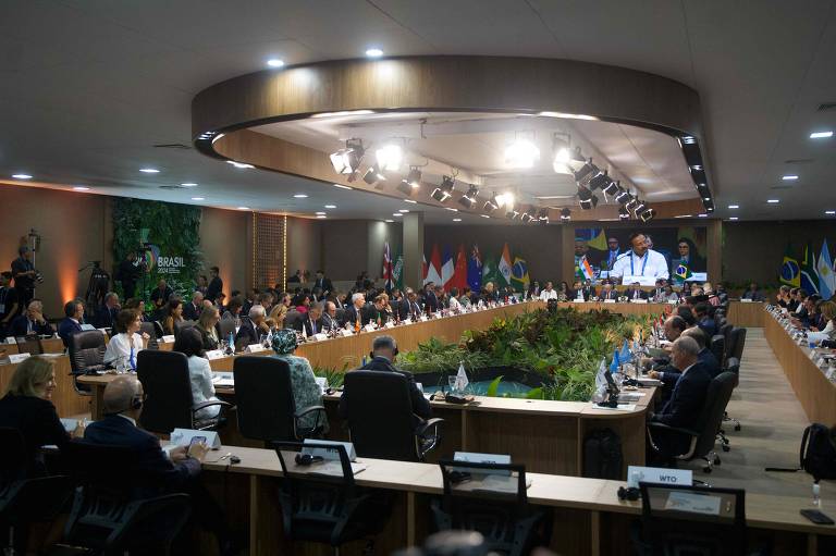 Veja imagens da reunião de chanceleres do G20 no Rio de Janeiro