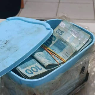 Dinheiro encontrado em Tocantins