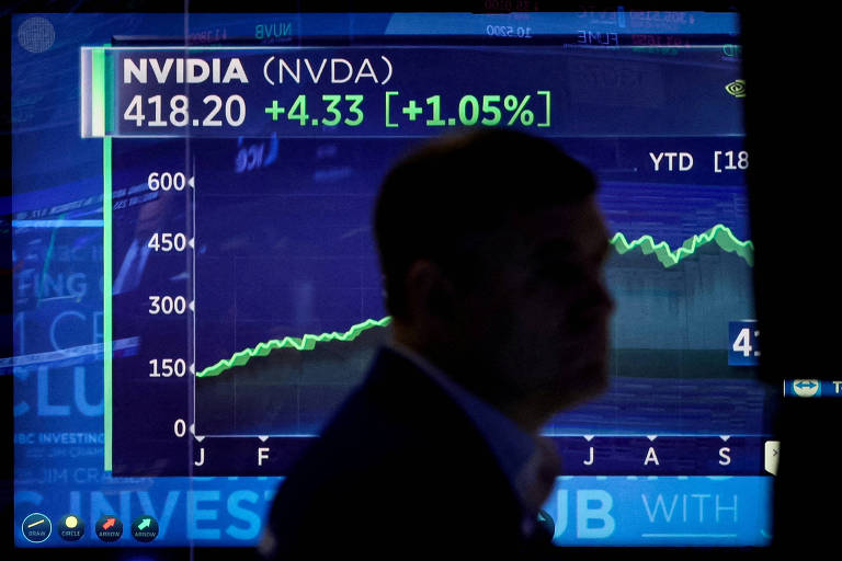 Nvidia lucra com corrida por IA, surpreende mercado e anuncia receita de R$ 300 bi