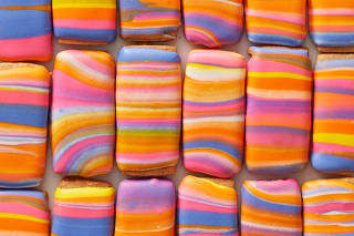 Technicolor Cookies. Food Stylist: Samantha Seneviratne. (Johnny Miller/The New York Times)