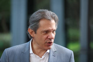 O ministro da Fazenda, Fernando Haddad 