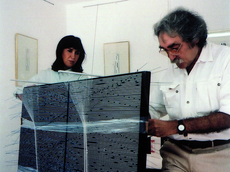 Raquel Arnaud e Jesus Soto em Caracas, 1987
