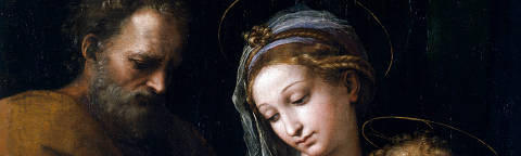A pintura 'Madona da Rosa', de Rafael
