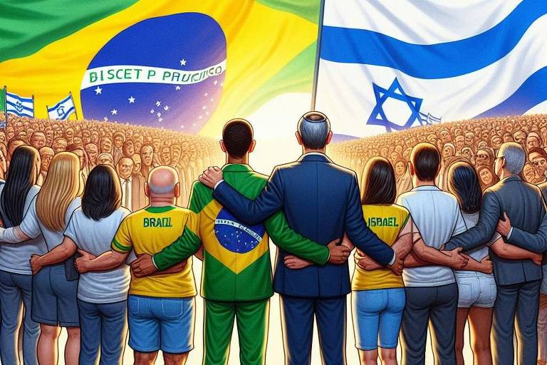 Chanceler de Israel volta a provocar Lula e diz que 'ninguém vai separar o nosso povo'