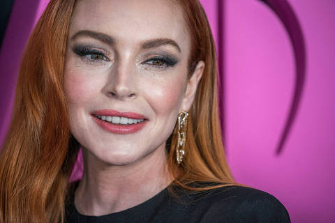 Lindsay Lohan attends the premiere of 