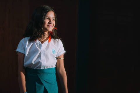 Marianna Santos na série 'Luz', da Netflix