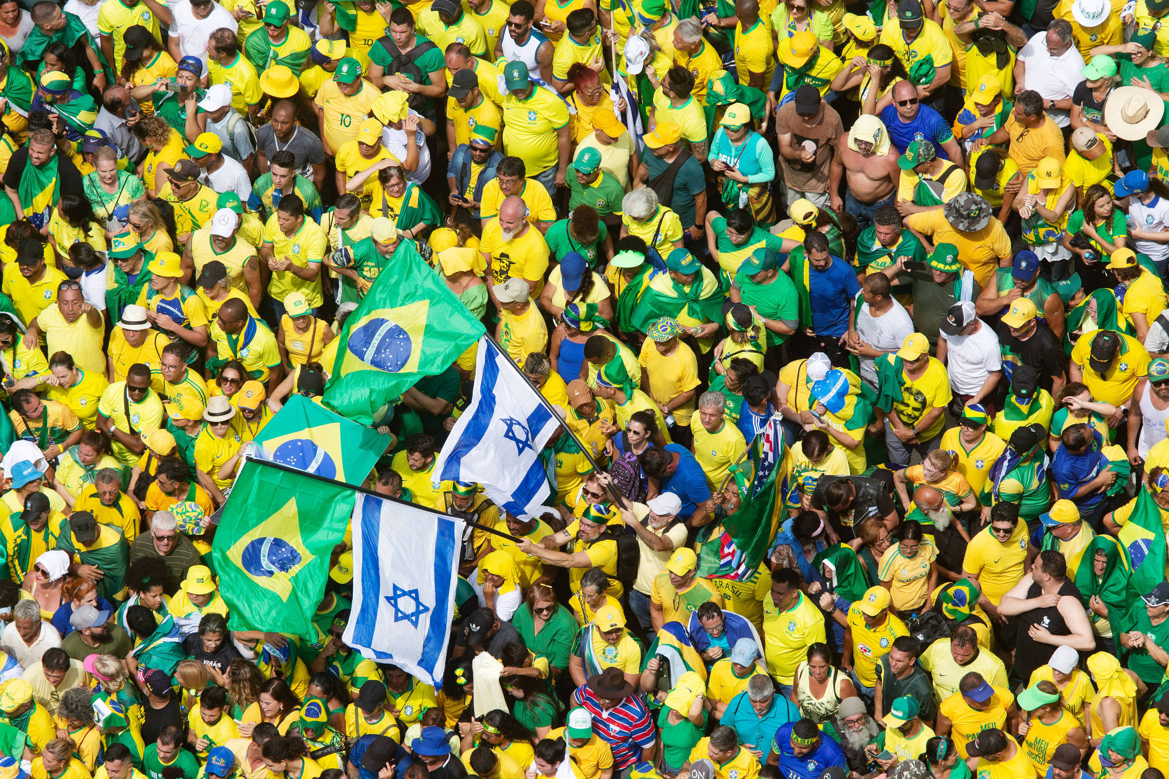 Chancellor celebrates support for Israel in pro-Bolsonaro act and criticizes Lula again