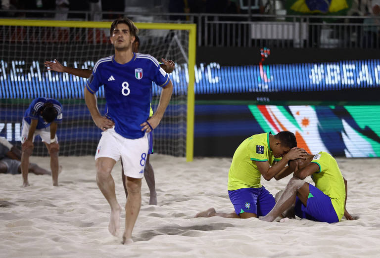 Brasil bate Itália e conquista hexa no Mundial de futebol de areia