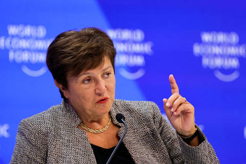 FILE PHOTO: International Monetary Fund (IMF) Managing Director Kristalina Georgieva attends the 54th annual meeting of the World Economic Forum, in Davos, Switzerland, January 17, 2024. REUTERS/Denis Balibouse/File Photo ORG XMIT: FW1