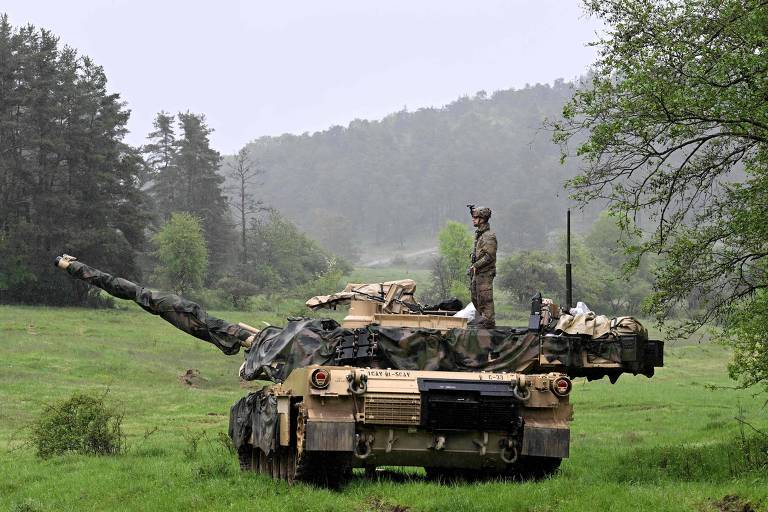 Rússia destrói primeiro tanque americano na Guerra da Ucrânia