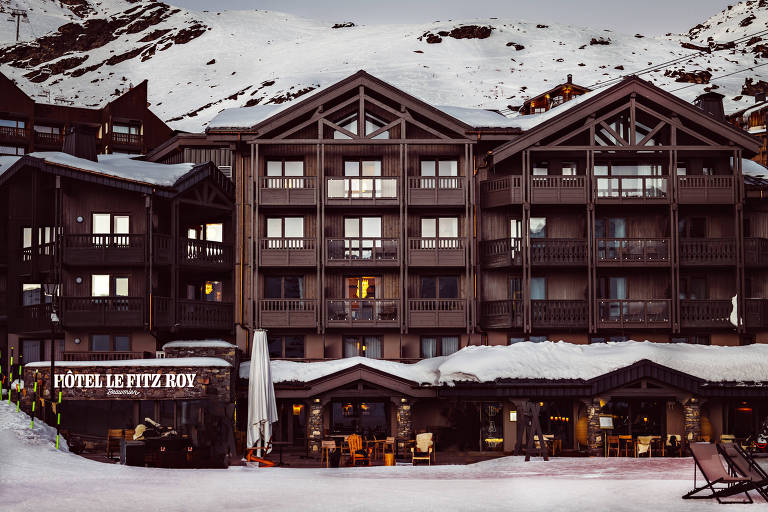Hotel Fitz Roy, em Val Thorens, estação de esqui na França