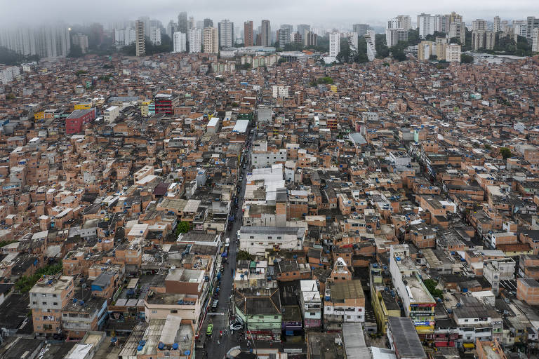 A pujança da favela de Paraisópolis
