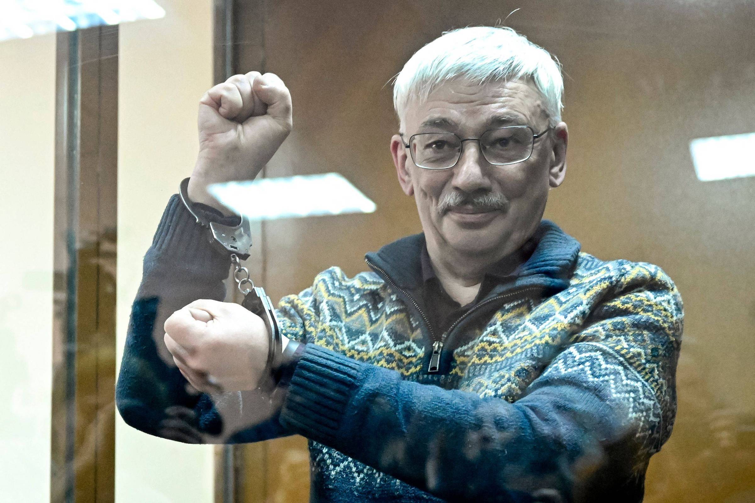 Russia sentences activist from Nobel Peace Prize-winning group to prison
