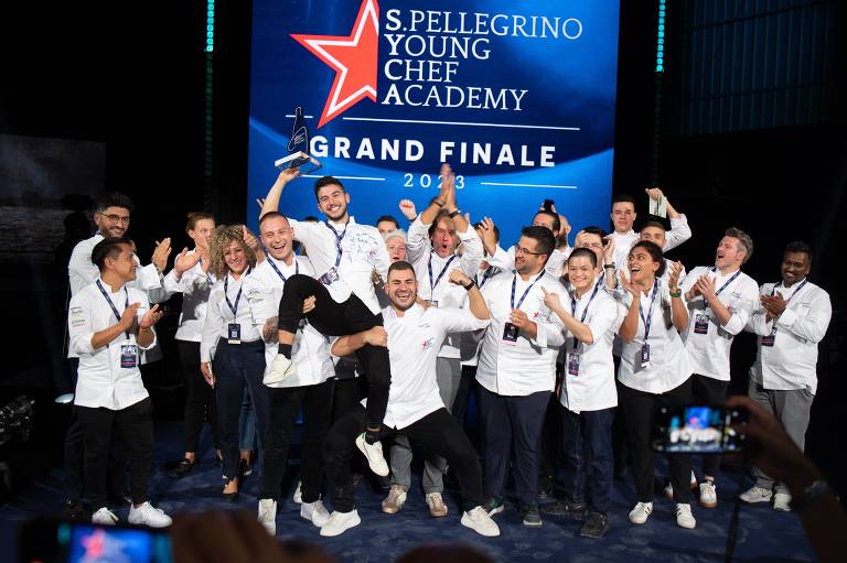 Final do concurso S.Pellegrino Young Chef Academy