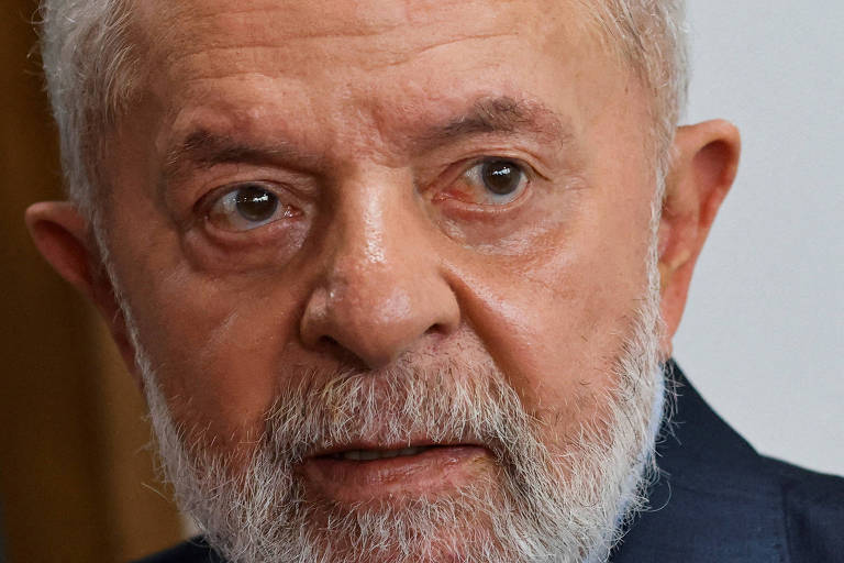 O presidente Lula (PT), no Planalto
