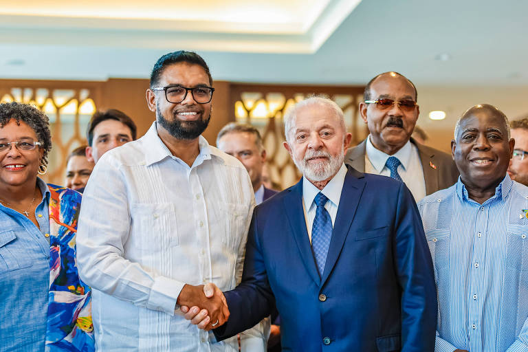 Lula é uma 'voz da razão' na região, e seu papel é crucial, diz presidente da Guiana