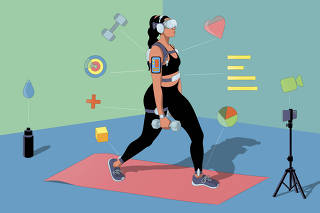 Not all data is good or helpful, doctors, exercise physiologists and coaches say, and having more data does not mean having a more effective workout. The real questions surround not the wearable, but the wearer. (Liam Eisenberg/The New York Times)