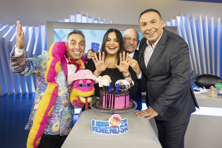 Algoz da Globo na audiência, A Hora da Venenosa completa 10 anos e vira franquia na Record