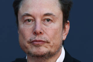 FILE PHOTO: Elon Musk attends Italy's PM Meloni's right-wing party's political festival Atreju, in Rome