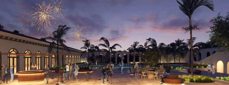 Veja será o Tropical Hotel, em Manaus, após a reforma