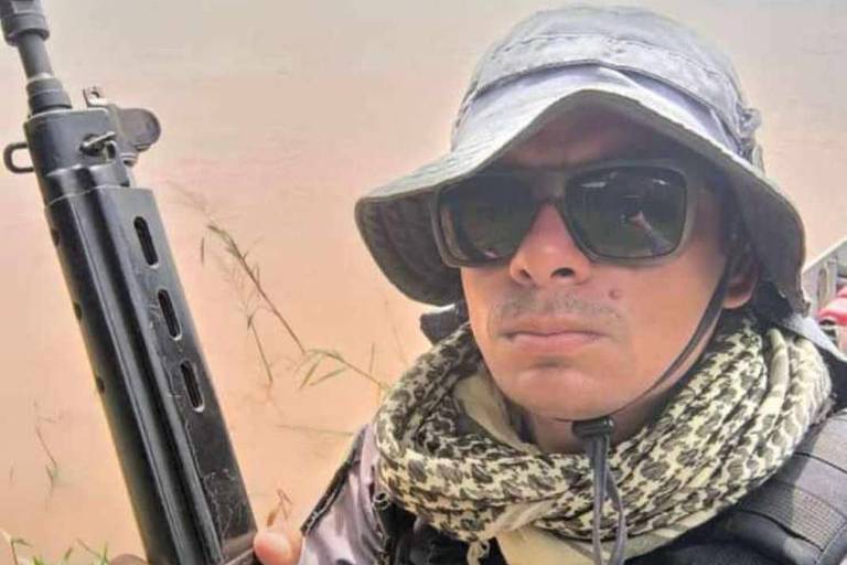 Foto do soldado Jaderson Nunes Teixeira, cujo corpo foi localizado neste sábado (2). O militar era a segunda vítima desaparecida após o acidente com uma embarcação no rio das Mortes, no Mato Grosso, na sexta-feira (1º).
