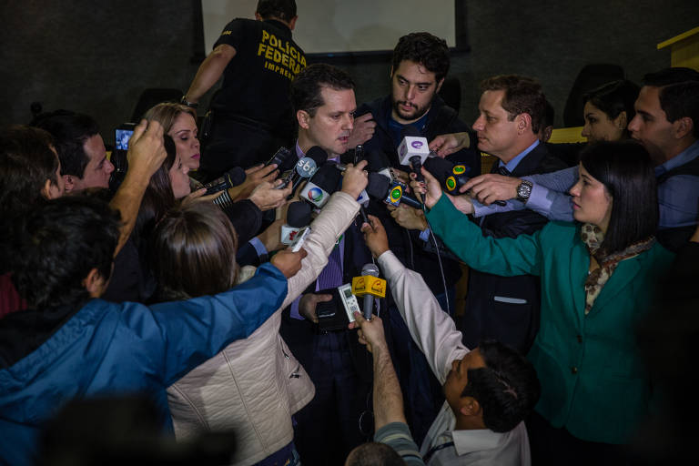 Igor Romário de Paula, ex-chefe da Delegacia Regional de Combate ao Crime Organizado, em Curitiba; delegados que tiveram participação decisiva na operação agora estão escanteados